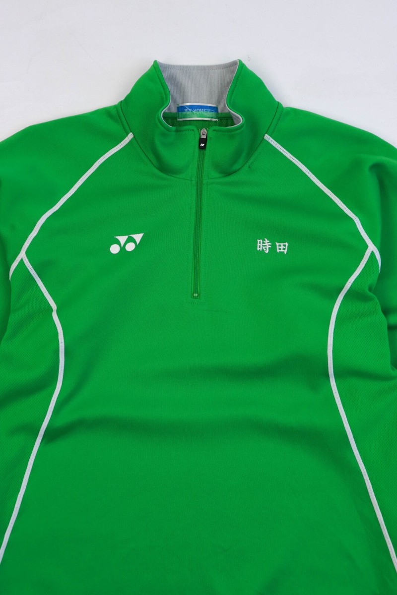 YONEX Vintage Japan School Uniform Apple Green Jersey Sport Track