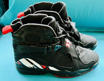 Air Jordan 8 Retro Playoffs 2023 TD Shoe Size 7c Black 305360-062