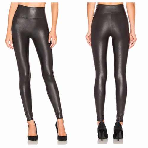 Spanx Faux Leather Leggings Black XS | eBay