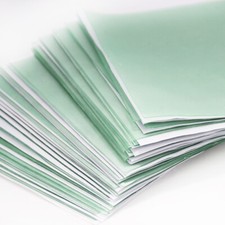 15 Fogli Cera Stipplata Laboratorio Odontotecnico Verde 0,35mm Scatola Dentista Vendita Utile