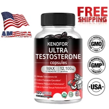 Natural Testosteron Booster Increases Energy,Improves Muscle Strength and Growth