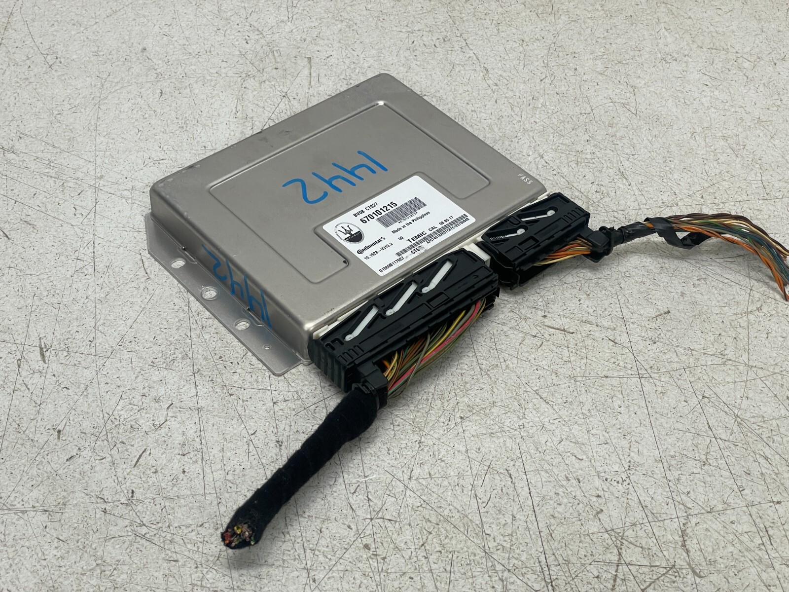 17 18 Maserati Levante Active Air Suspension Control Module 1442 OEM