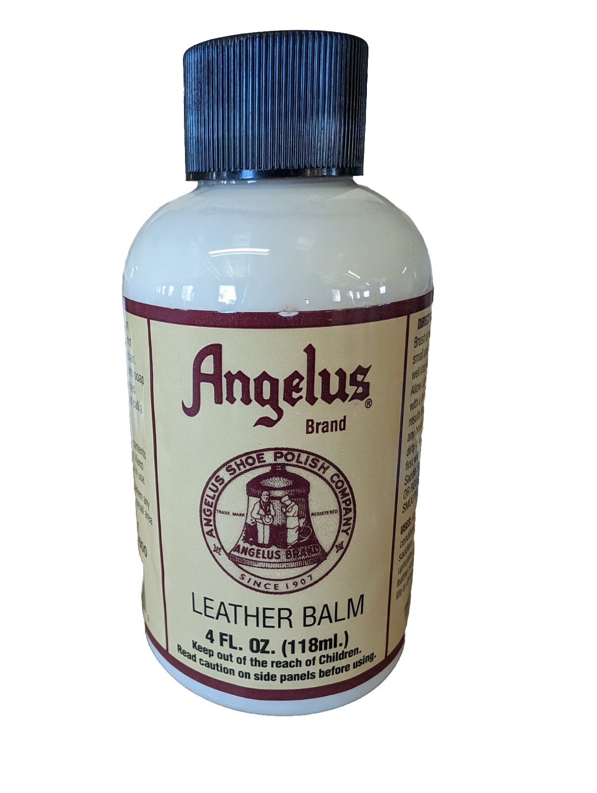 Angelus Leather Balm Cleaner Conditioner Polisher Preserver for Shoes