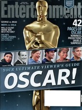 Entertainment Weekly Magazine February 3/10, 2012 - Oscars, George Clooney