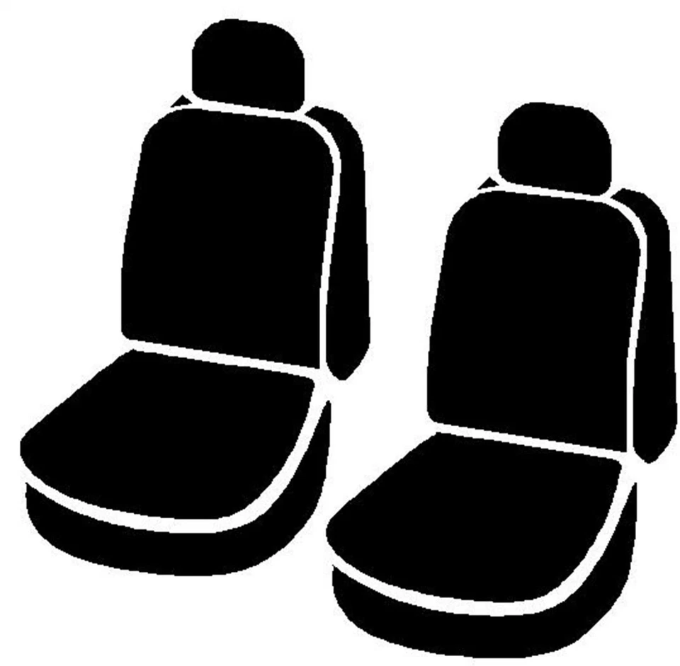 Cubiertas de asiento personalizadas con cubo delantero Fia manta de sillín negras para Nissan Titan 18-20 Foto 2 de 2