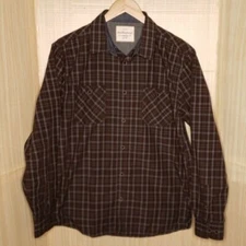 Weatherproof Vintage Brand Plaid Button Down Shirt Large
