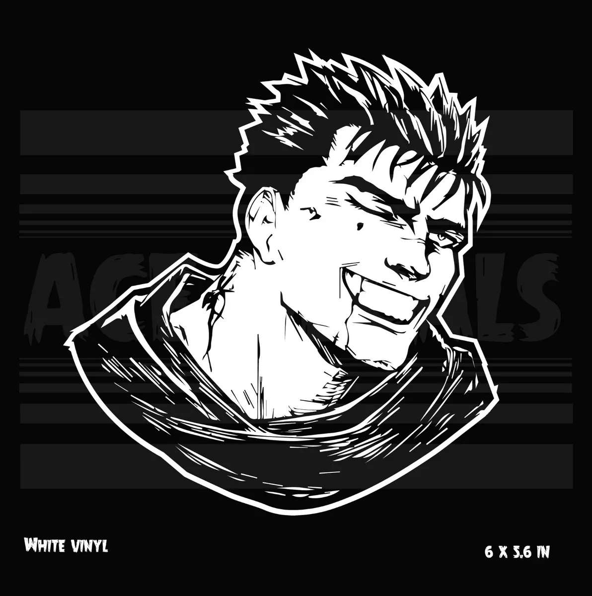 Guts the 100 Man Slayer - Anime And Manga - Sticker