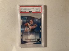 2017 PANINI  Football  OPTIC RC MITHCHELL TRUBISCKY PSA 10 GEM MINT