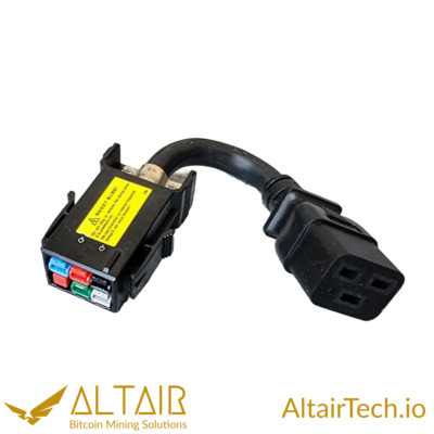 AltairTech.io ANEN 6-pin P33 to IEC C19 adapter
