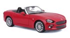 2016 Fiat 124 Spider 1/24 Scale Diecast Model by Bburago - Red
