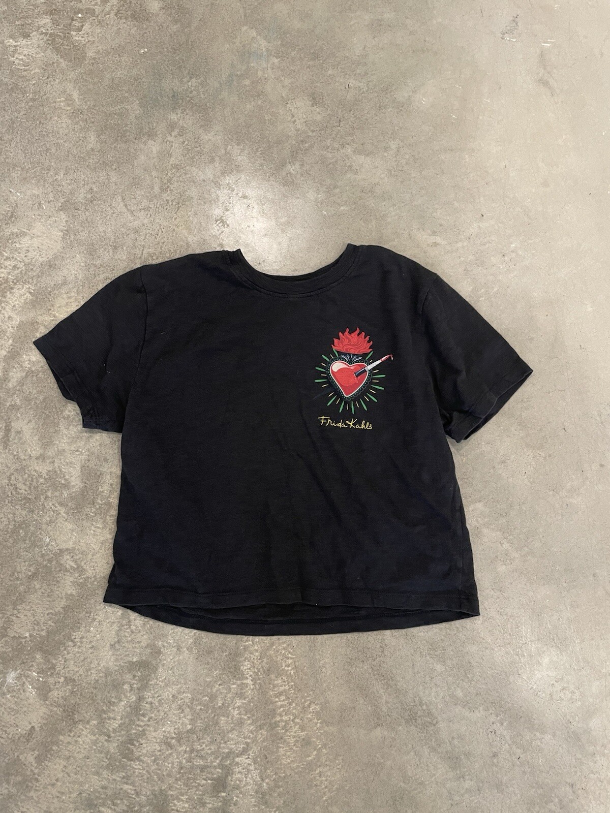 Frida Kahlo Cut Off T Shirt