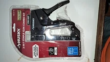 Husky 3-in-1 Black Staple Gun . No Staples Included.