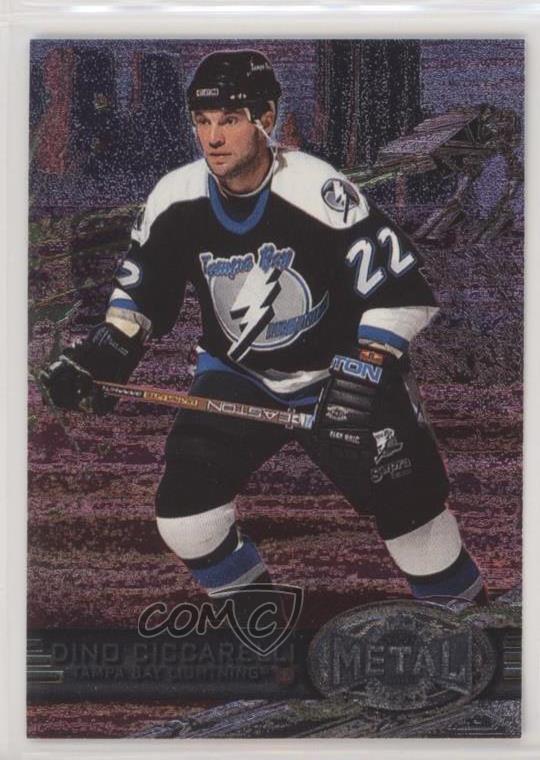 1996-97 Fleer Metal Universe Dino Ciccarelli #143 HOF
