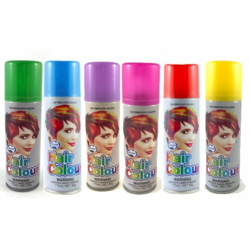 Temporary Coloured Hairspray 175ml Colour Spray Hair Styling Colours