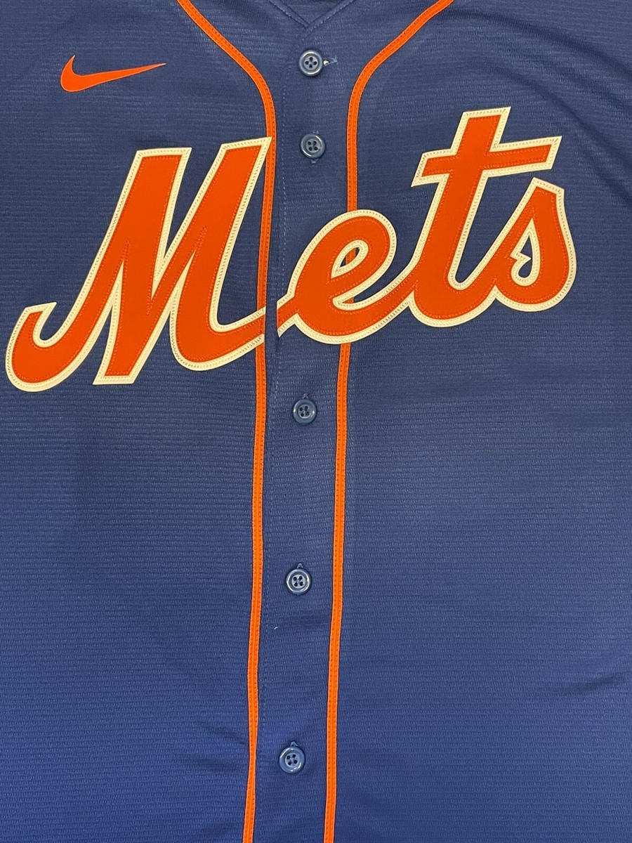 Nike MLB Jacob deGrom #48 New York Mets Jersey Blue Men's Size