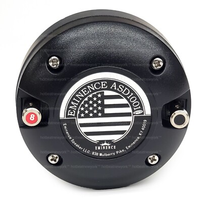 Eminence ASD:1001 Screw-On 1'' High Frequency Driver 50 Watts RMS ASD1001