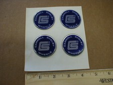 Nos Carroll Shelby Wheels Mustang Center Wheel Drag Racing Sticker Decals Set 4 Nos Carroll Shelby Wheels Mustang Center Wheel Drag Racing Sticker Decals Set 4
