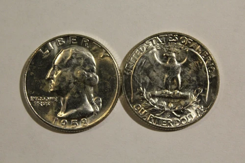 Bu 1958-D George Washington Quarter