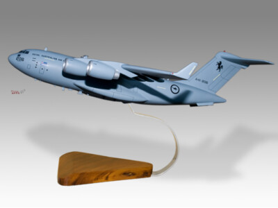 Boeing C-17 Globemaster RAAF  Solid Mahogany Wood Handcrafted Display Model