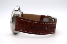 Panerai Luminor Marina Stainless Steel Automatic Leather Men's Watch PAM00048 2