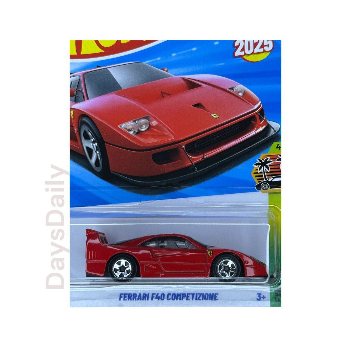 Hot Wheels Ferrari F40 Competizione Mainline Case K/L 2025 Long