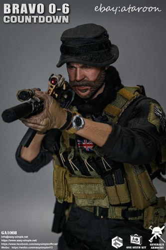 EASY&SIMPLE GA1008 Call Of Duty SAS Price 1/6 ACTION FIGURE In Stock - Picture 4 of 14