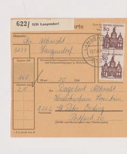 BUNDLE, Mi. 461 MeF, Package Card, Langendorf, 13.11.69