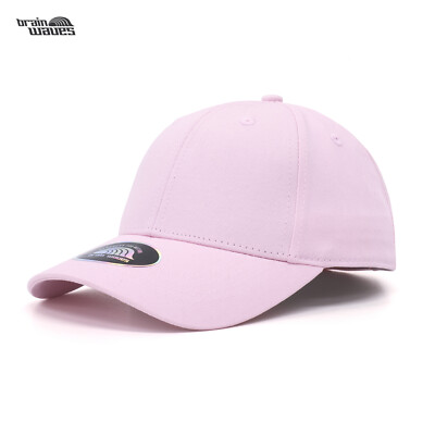 Brain Waves Basic Cap Mütze Kappe Women Pastell Rosa Verstellbar Neu
