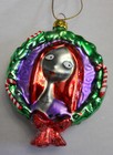 Disney Nightmare Before Christmas Rag Doll SALLY Blown Glass Halloween Ornament — photo 2