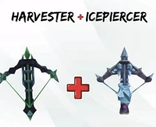 Roblox Murder Mystery 2 Harvester & Ice Piercer Ancient Godly Knifes and Guns