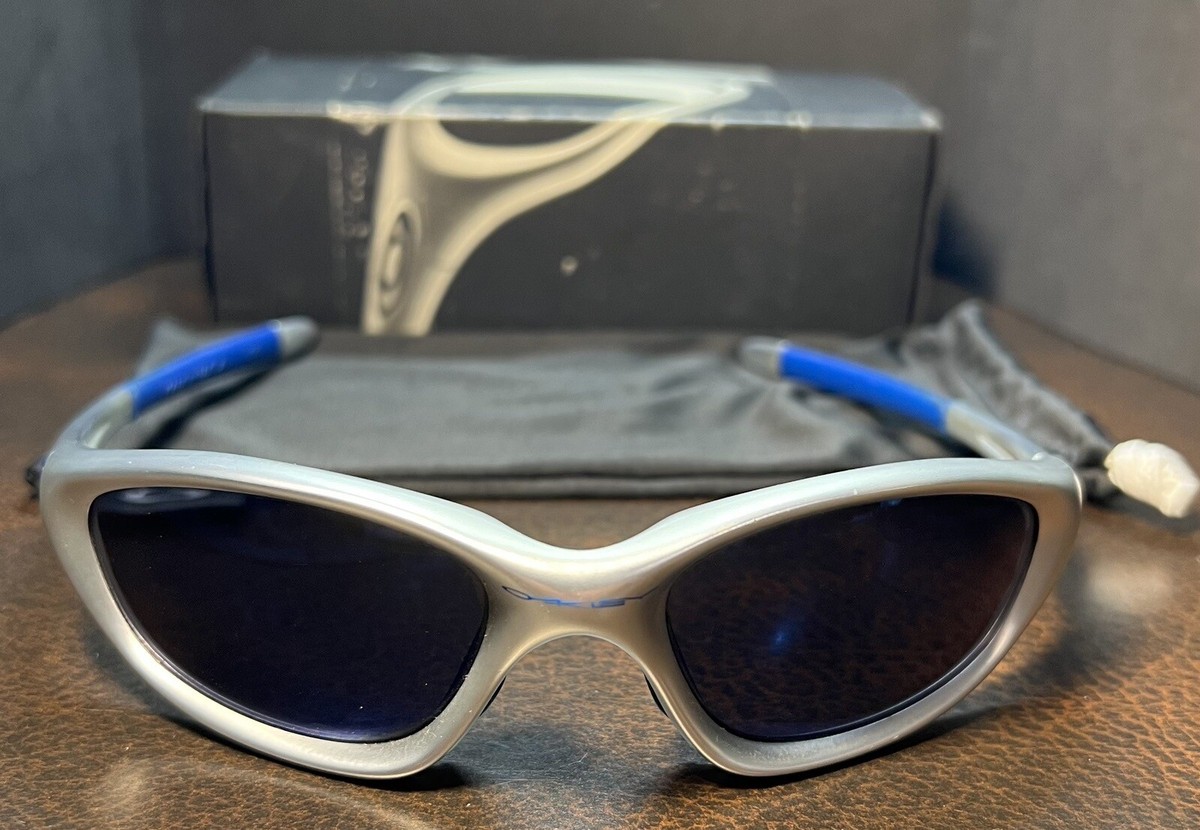 Oakley Twenty XX 04-281 FMJ 5.56 Ice Iridium Sunglasses W Oakley Twenty XX 04-281 FMJ 5.56 Ice Iridium Sunglasses W