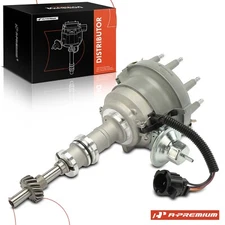 A-Premium Ignition Distributor w/ Cap & Rotor for Ford E-100 Econoline F-150 LTD