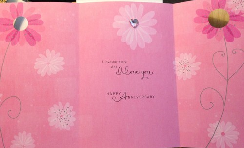 WEDDING ANNIVERSARY Cards," for MY WIFE with LOVE on OUR ANNIVERSARY" 400 - Picture 14 of 50