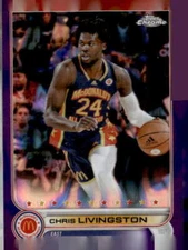 2022 Topps Chrome McDonald's All American #3 Chris Livingston Purple #231/299