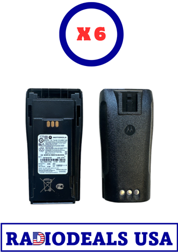 6 x Motorola CP200D VHF Radio AAH01JDC9JA2AN, Antenna NAD6502 & Battery NNTN4497 - Picture 4 of 4
