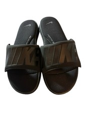 Nike Mens Ultra Comfort 3 Slide, Black/Black-Dark Grey US 10 Rare Color Way