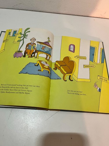 You're Only Old Once!: A Book for Obsolete Children by Dr Seuss 1986 Hardcover - Picture 8 of 11