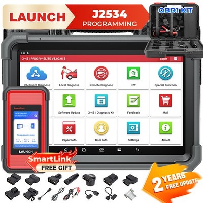 LAUNCH X431 V+ PRO3S+ ELITE PRO 5 PAD 5 Diagnosegerät J2534 ECU Programm Coding