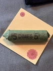 50 Coin Roll Roosevelt Dimes Mixed Dates 1965 - 1970, Most Shiny !!!