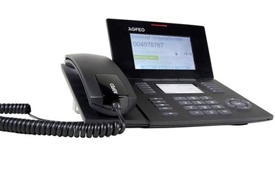 AGFEO SENSORfone ST 56 IP schwarz TOP Zustand