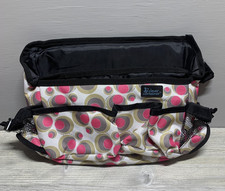 Clever Container Car Caddy Organizer Multi Pocket Stroller Tote Diaper Bag