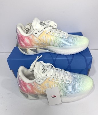 Anta Klay Thompson KT11 Still Klay Rainbow Basketball Shoes Men s Size 8 New
