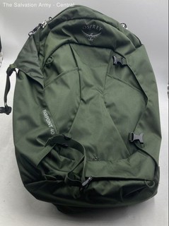 Osprey Mens Green Farpoint 40L Lightweight Durable Hiking Travel Backpack