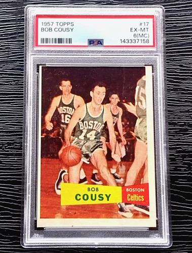 1957 Bob Cousy #17