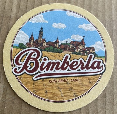 Bierdeckel Bimberla Kuni Bräu Lauf