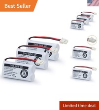Rechargeable 2.4V 600mAh Cordless Phone Battery Set for VTech - 3 Piece Pack