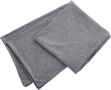 21 x 54 Inch 100 Jersey Cotton Long Body Pillow Cover with Zipper Ultra Soft