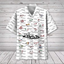 2024 F1 Circruits Hawaiian Shirt, Short Sleeve Unisex, Beach Shirt, for Vacation
