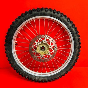 YZ125 FRONT WHEEL COMPLETE 21" EXCEL RIM GENUINE OEM YAMAHA YZ 125 (1996-2001)