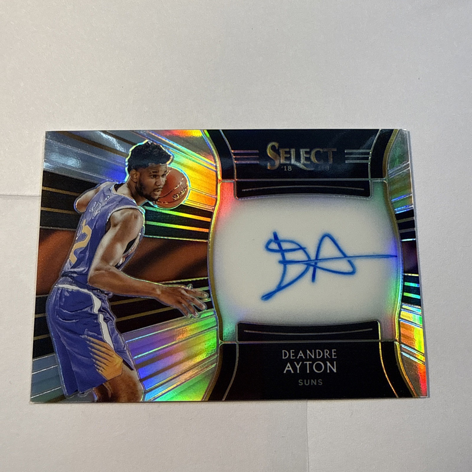 2018/19 Panini Select Deandre Ayton #/199 Prizm AUTO Autograph Rookie RC Suns